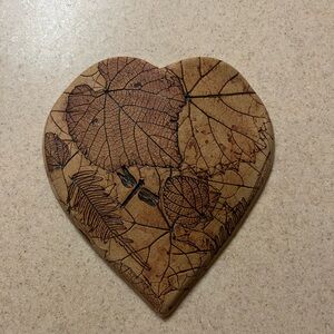 Malabar Pottery Heart Shaped Wall Pocket Vase - Meyer